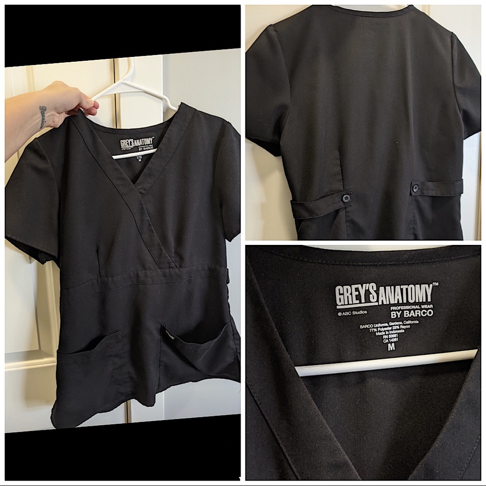 Grey’s Anatomy Scrub Top Size M